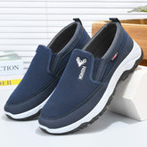 Hermosos y elegantes zapatos de lona con tacón de tela Beijing para hombre